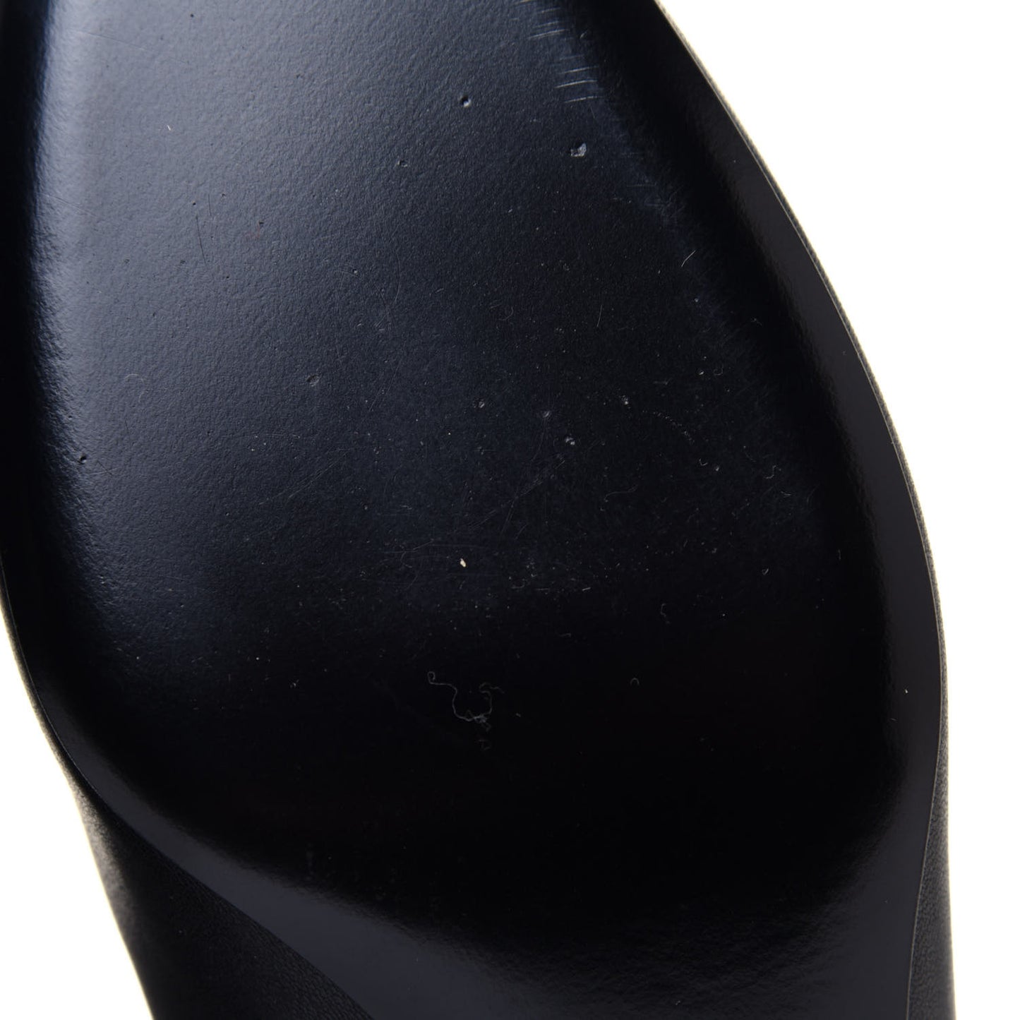 Calfskin Vlogo Knee High 45mm Boots 35 Black