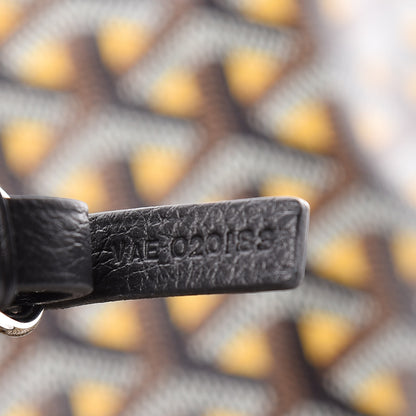 Goyard Goyardine Saint Louis Claire Voie GM Black Yellow 10 of 12