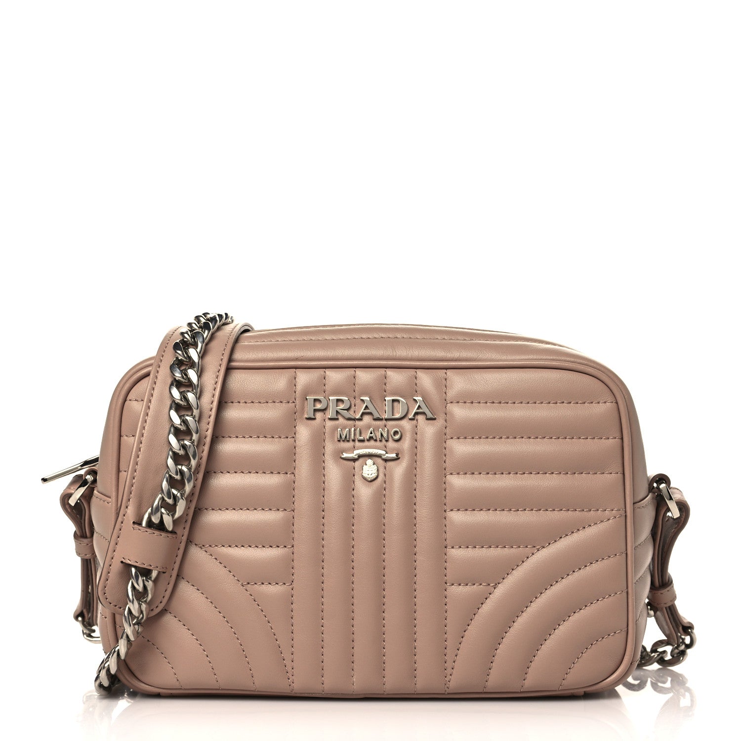 Prada Soft Calfskin Diagramme Camera Bag Cammeo 1 of 8