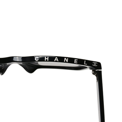 Chanel Acetate Polarized Square Sunglasses 5417-A Black 5 of 8