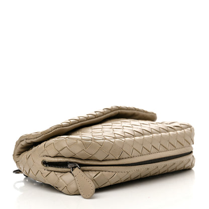 Bottega Veneta Nappa Intrecciato Mini Chain Messenger Fume 4 of 12