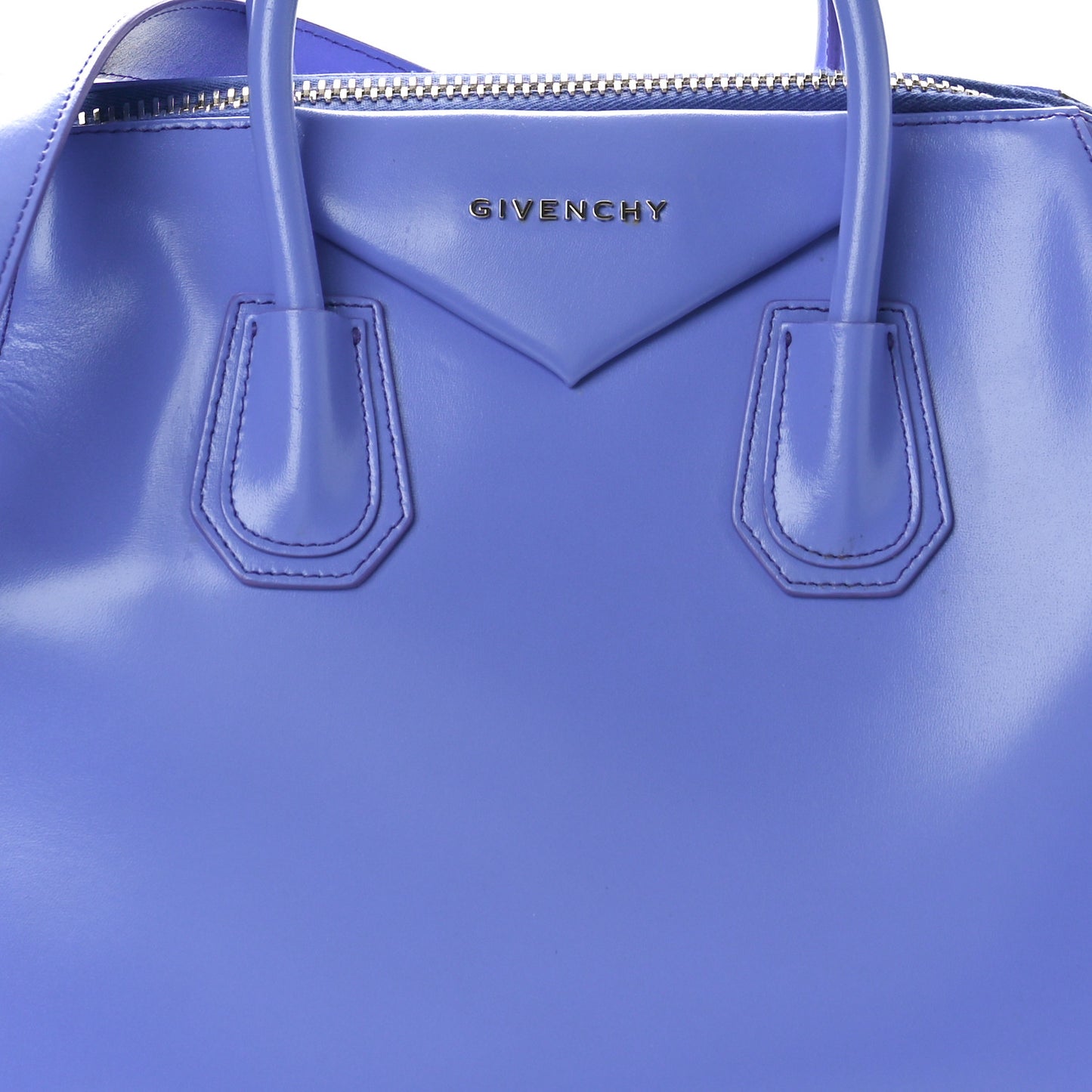 Shiny Lord Calfskin Medium Antigona Lilac