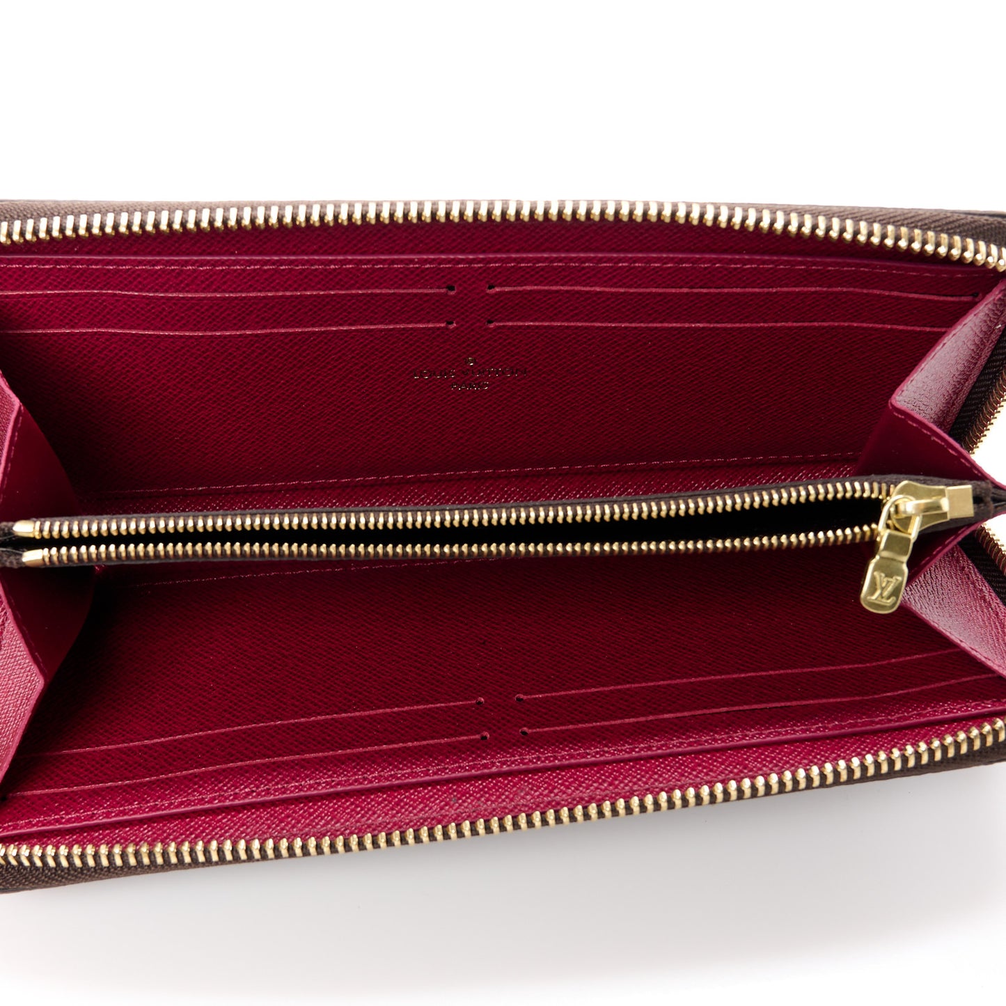 Monogram Clemence Wallet Fuchsia