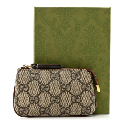 Gucci GG Supreme Monogram Key Case Brown 8 of 8