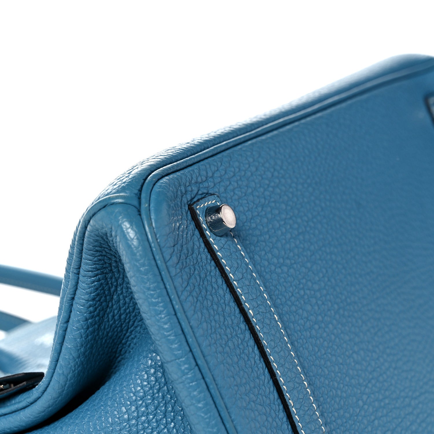 Hermes Togo Birkin 35 Blue Jean 6 of 37