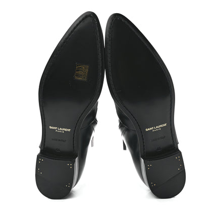 Saint Laurent Calfskin Mens Eli 25 Bootie 44 Black 5 of 8