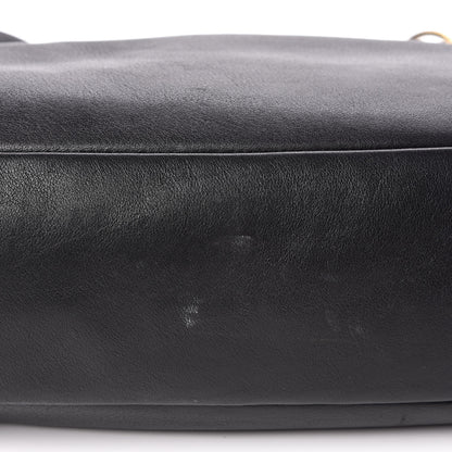 Gucci Calfskin Medium Horsebit Chain Hobo Black 9 of 16