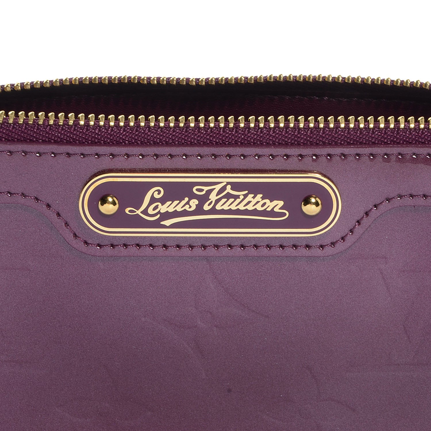 Louis Vuitton Vernis Trousse Cosmetic Pouch Violet 8 of 8