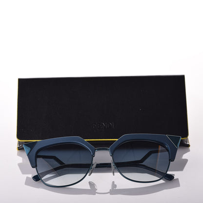 Fendi Cat Eye Iridia Sunglasses FF 0149/S Teal 7 of 7
