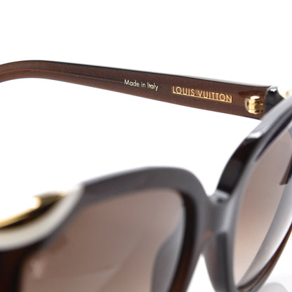 Louis Vuitton Ivy Cat Sunglasses Z0726W Brown 6 of 7