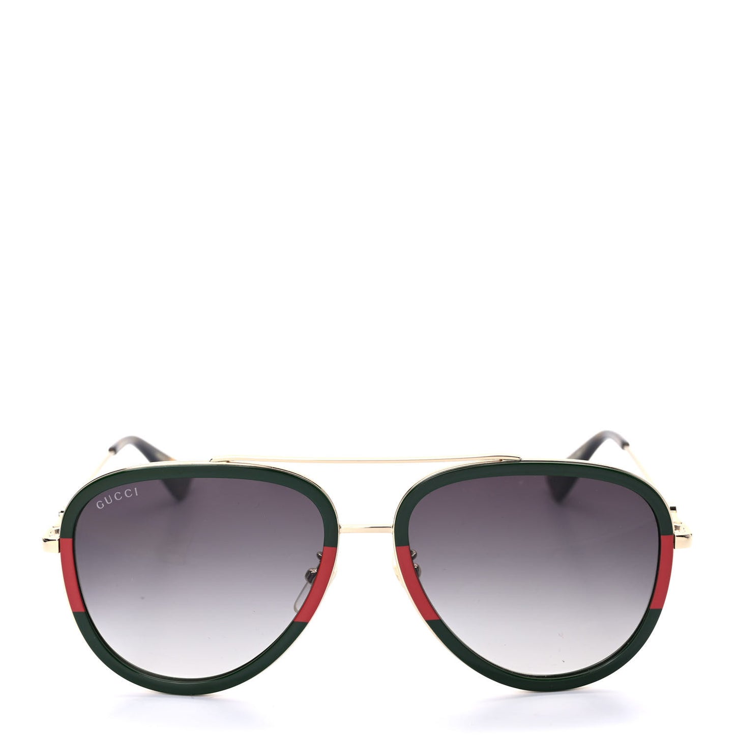 Acetate Web Aviator Sunglasses GG0062S Green Red