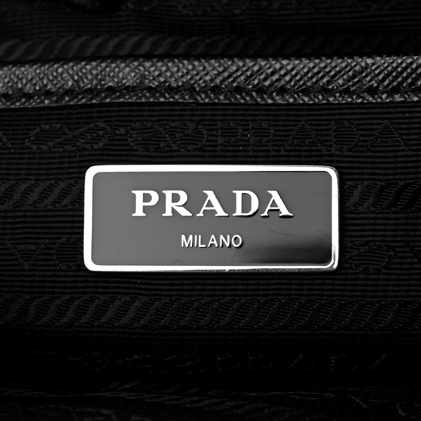Tessuto Nylon Vela Small Backpack Black