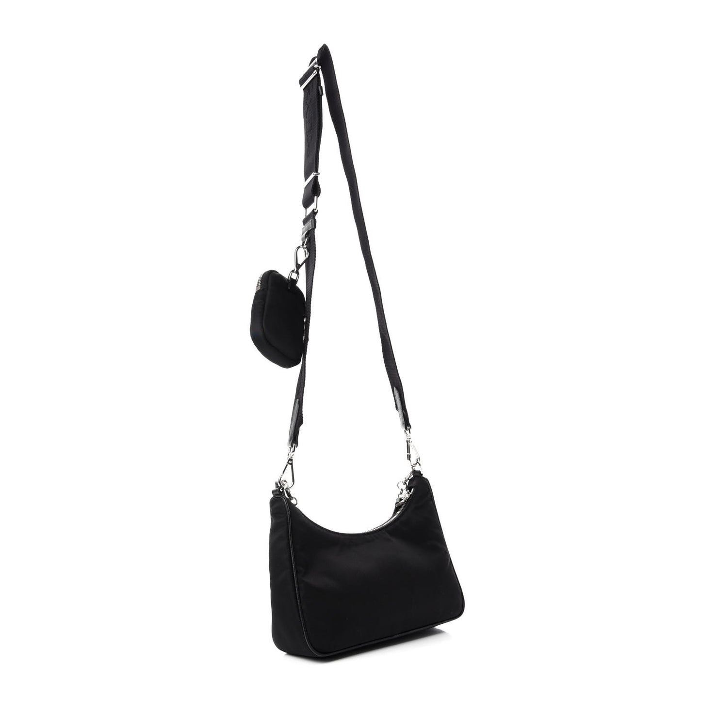 Nylon Re-Edition 2005 Shoulder Bag Black