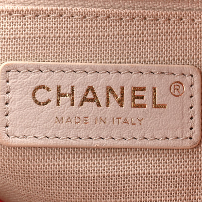 Chanel Mixed Fibers Small Deauville Tote  Pink 7 of 11