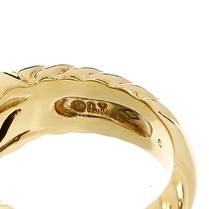 David Yurman 18K Yellow Gold Iolite 14mm Ring 51 5.75 4 of 4