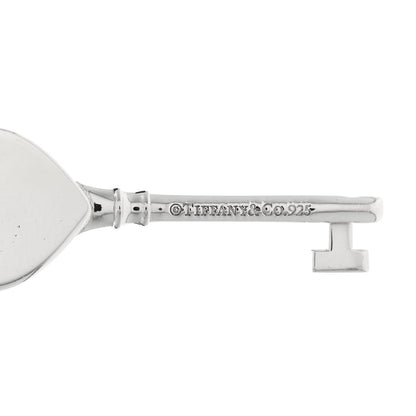 Tiffany Sterling Silver Return to Tiffany Heart Key Pendant Necklace 4 of 7