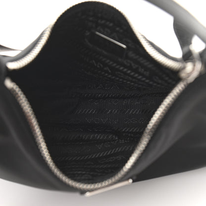 Prada Tessuto Nylon Saffiano Mini Re-Edition 2005 Bag Black 5 of 11
