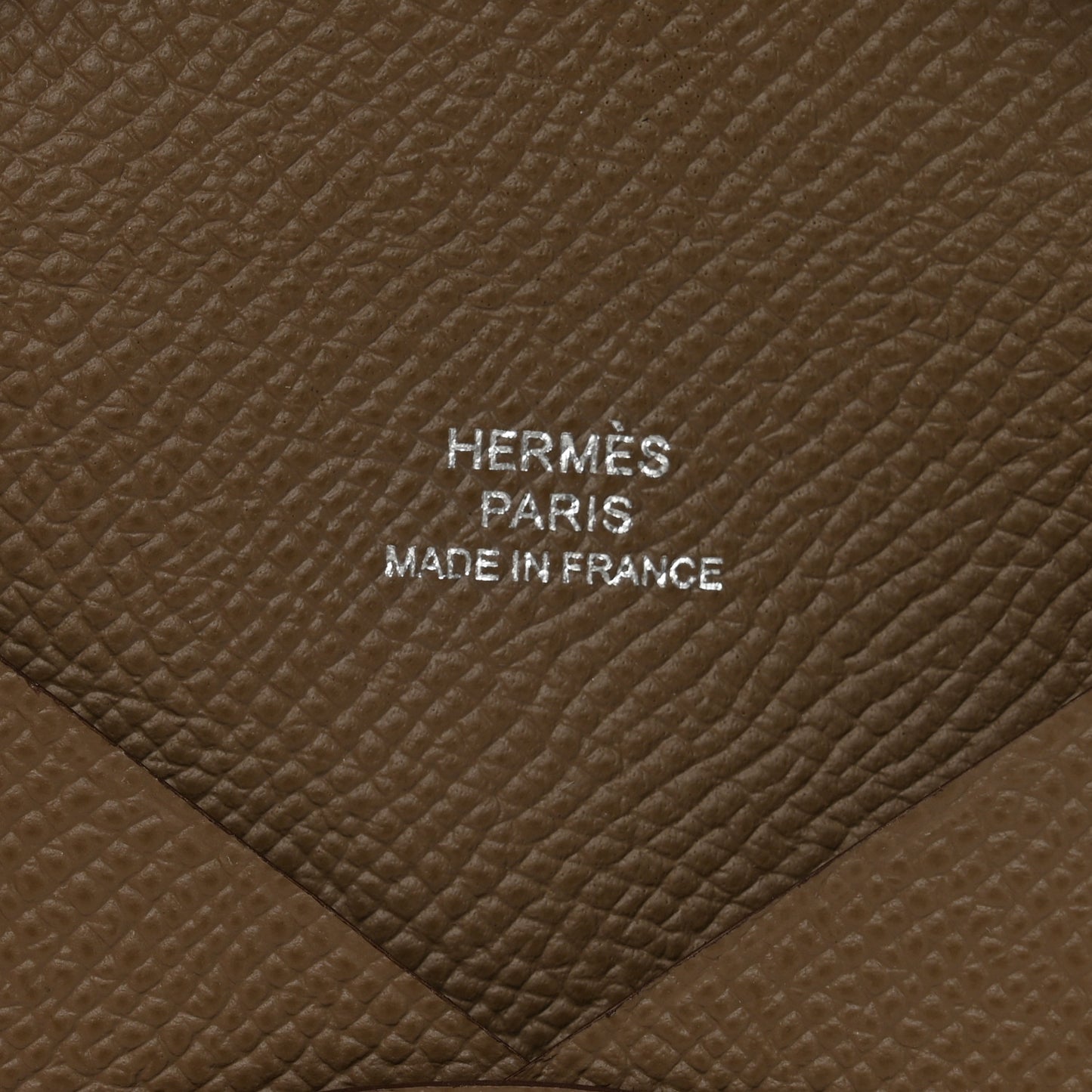 Epsom Calvi Card Case Etoupe