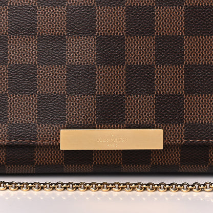 Louis Vuitton Damier Ebene Favorite MM 7 of 10