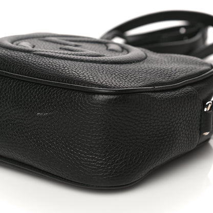 Gucci Pebbled Calfskin Small Soho Disco Bag Black 10 of 14