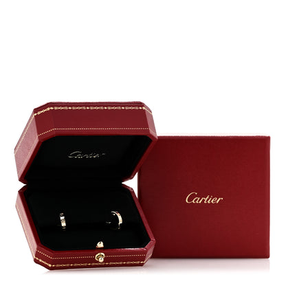 Cartier 18K Yellow Gold Small LOVE Hoop Earrings 5 of 5