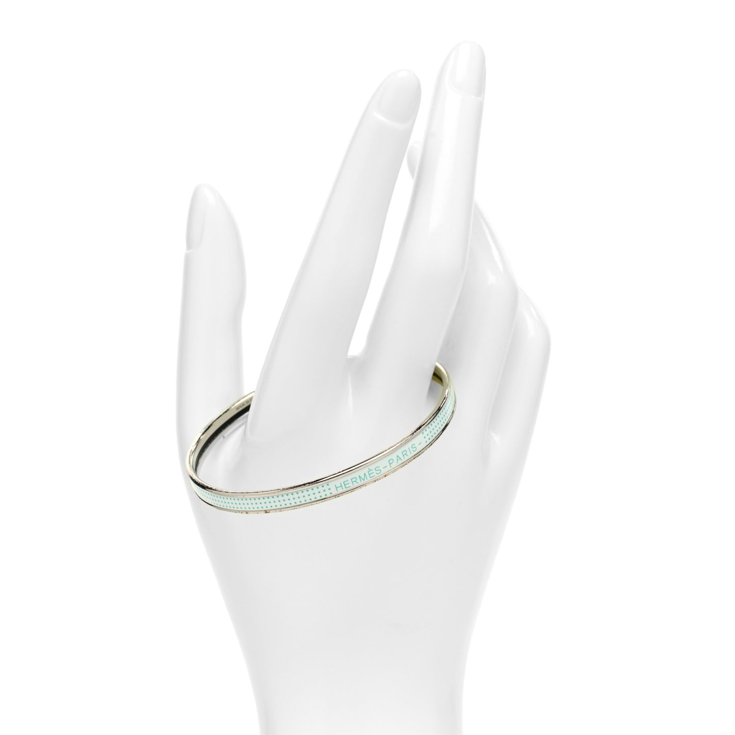 Enamel Printed Dot Pop Extra Narrow Bracelet 65 Miami