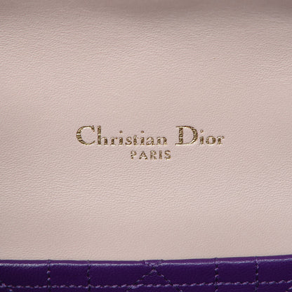 Christian Dior Lambskin Cannage Large Miss Dior Flap Rose Poudre 6 of 8