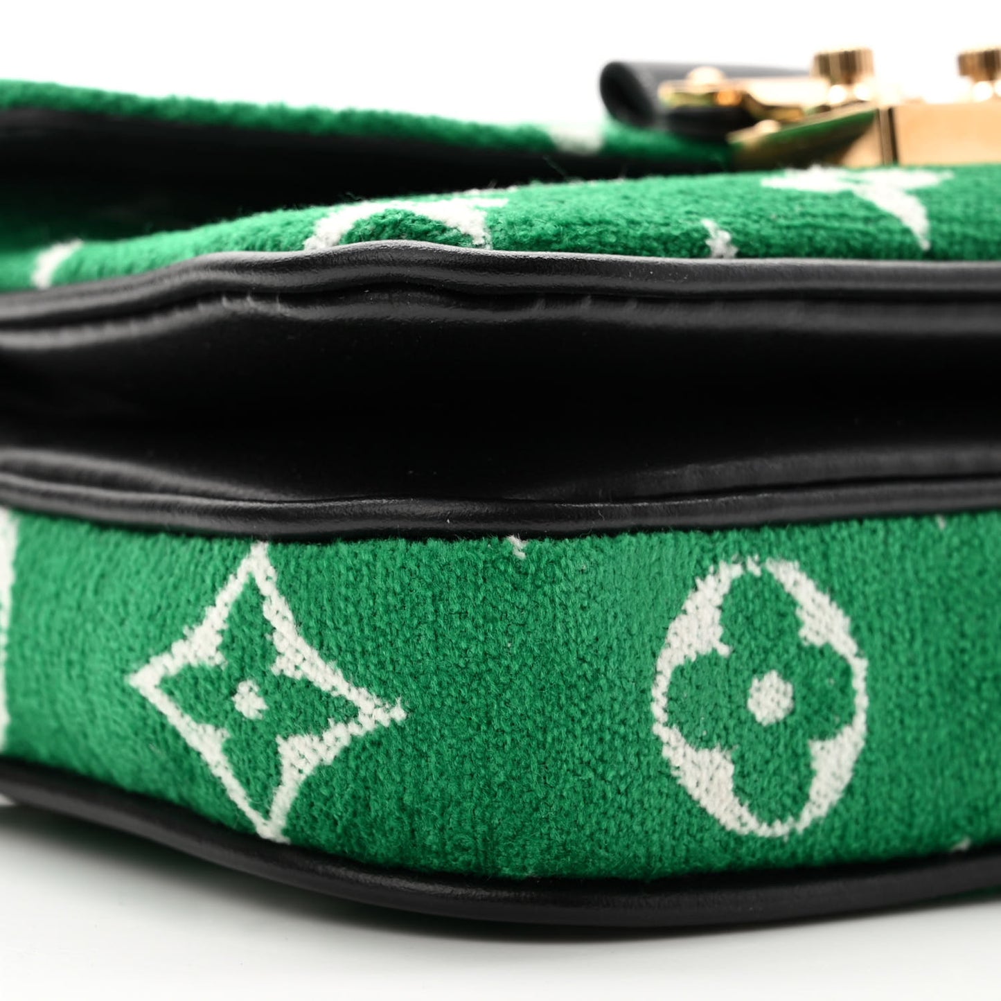 Monogram Jacquard Velvet Micro Metis Green