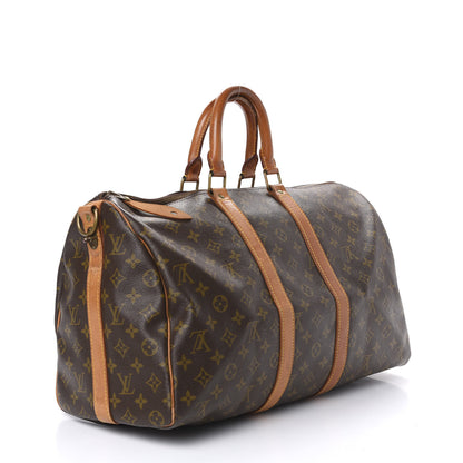 Louis Vuitton Monogram Keepall Bandouliere 45 2 of 16