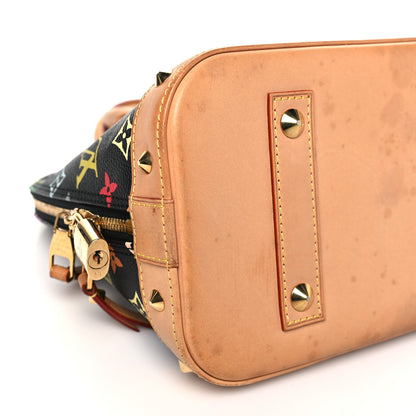 Louis Vuitton Monogram Multicolor Alma PM Black 8 of 12