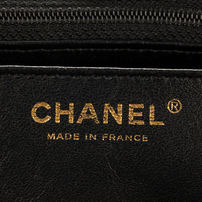 Chanel Caviar Quilted Jumbo Single Flap Black 7 of 8