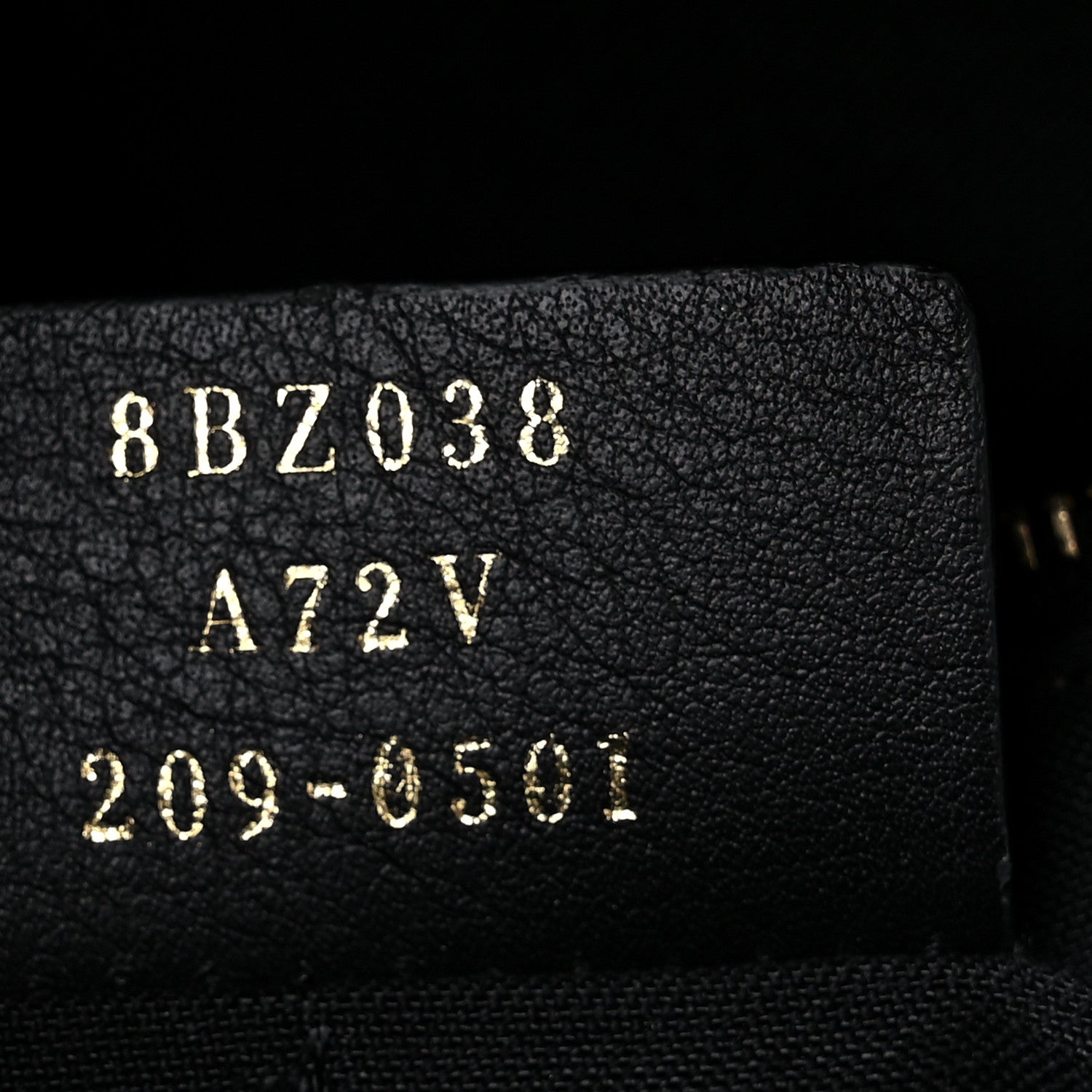 Fendi Nappa FF 1974 Embossed Mini Backpack Black 7 of 14
