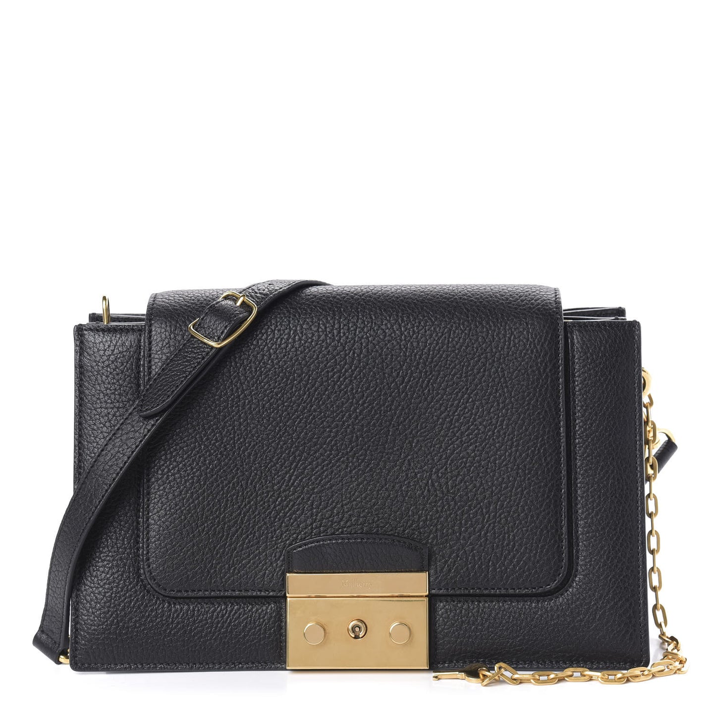 Lambskin Pembroke Shoulder Bag Black