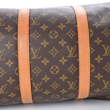 Louis Vuitton Monogram Keepall Bandouliere 50 17 of 17