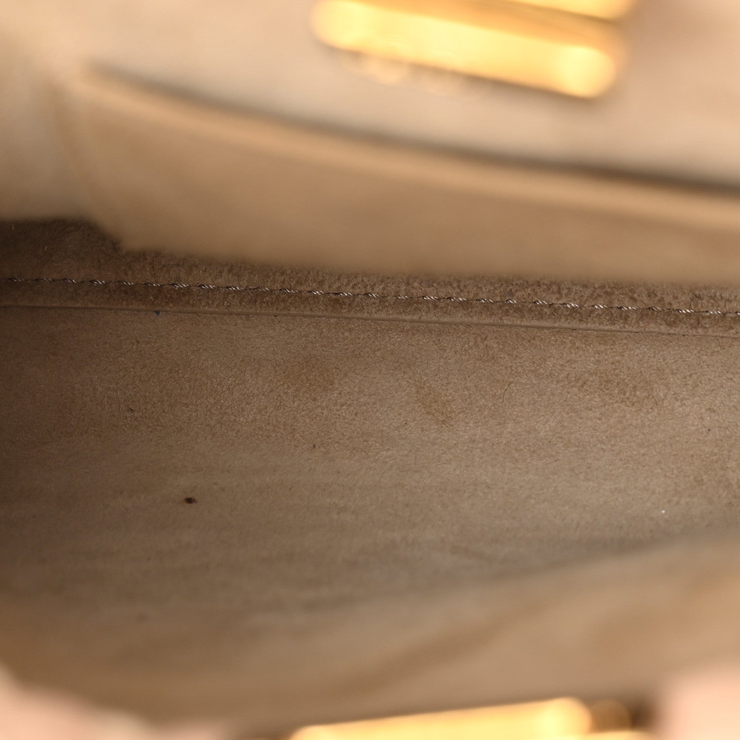 Fendi Cuoio Romano Selleria Mini Peekaboo Iconic Satchel Rosa Plaster 5 of 10