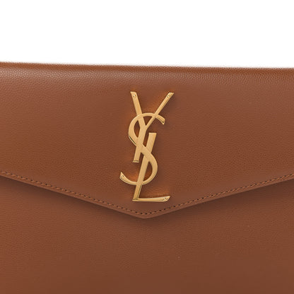 Saint Laurent Grain De Poudre Uptown Pouch Brick 8 of 8