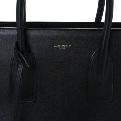 Saint Laurent Calfskin Large Sac De Jour Carryall Black 6 of 12