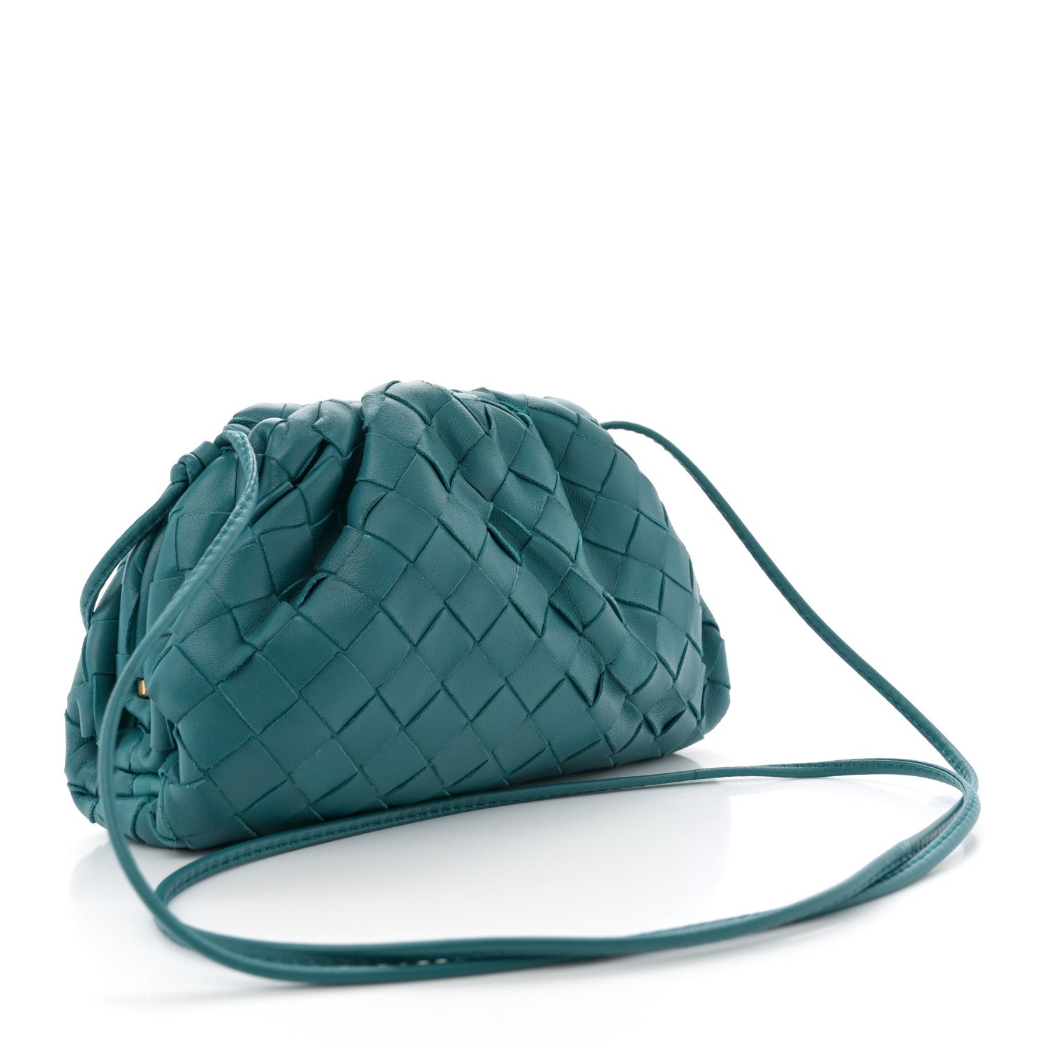 Bottega Veneta Nappa Intrecciato The Mini Pouch Mallard 3 of 11