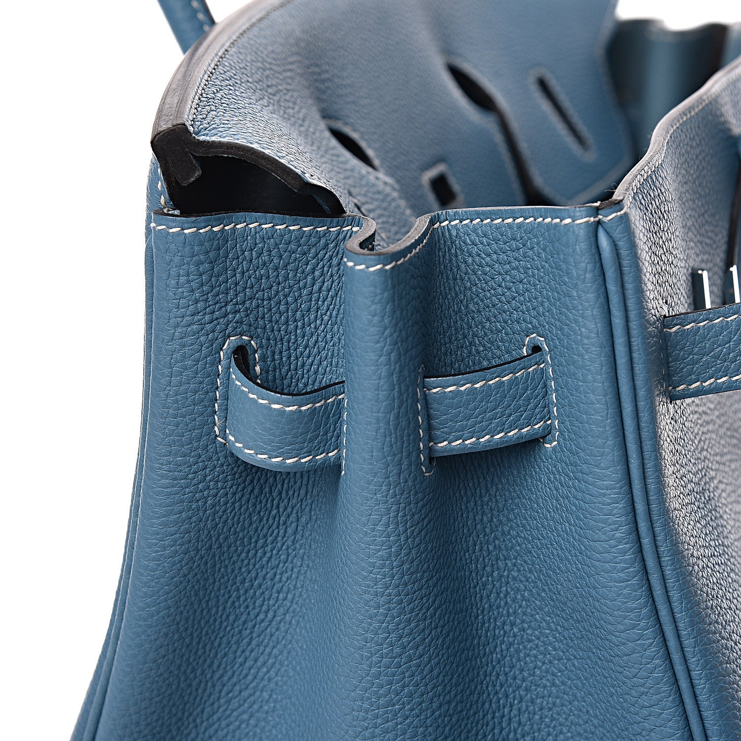 Hermes Togo Birkin 35 Blue Jean 18 of 36