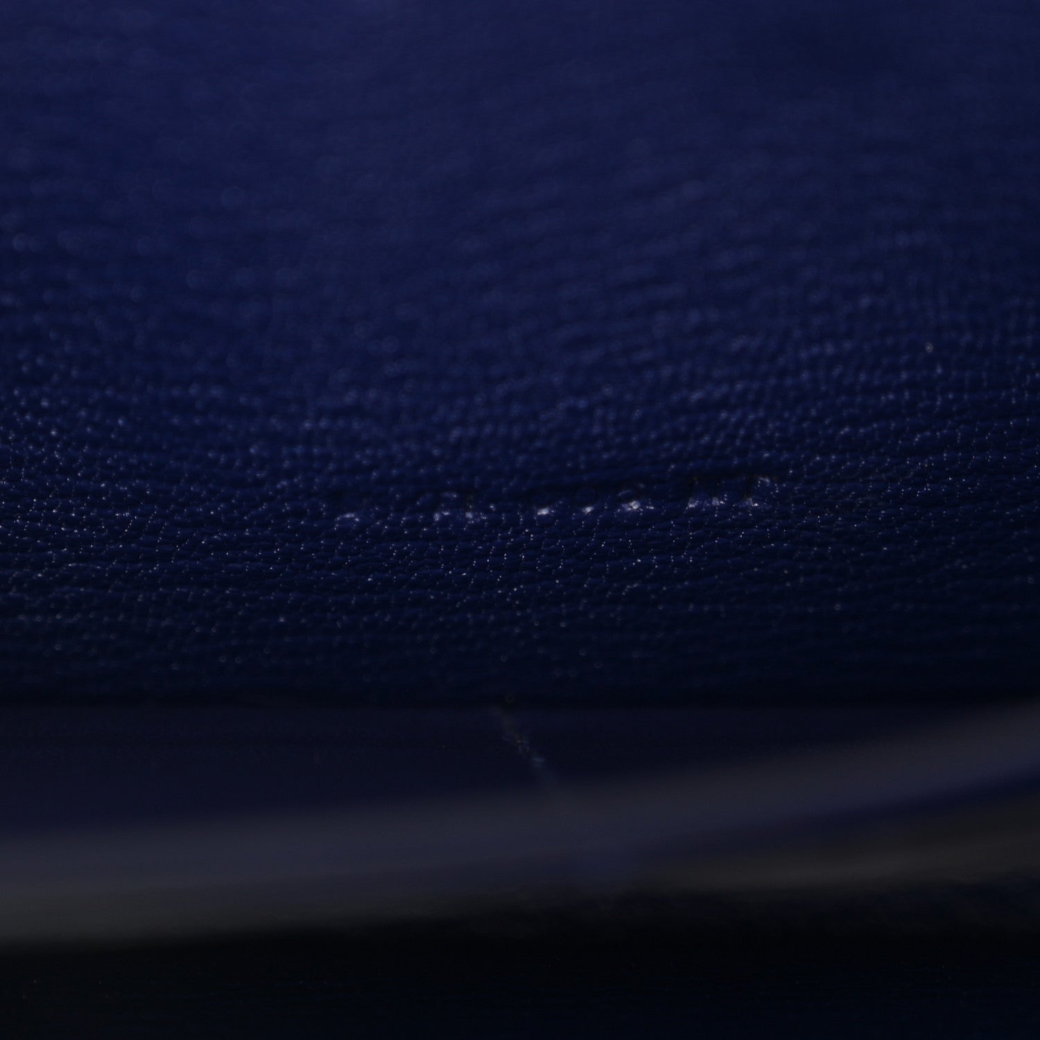 Hermes Chevre Mysore Kelly Longue Wallet Bleu Ecre 7 of 8