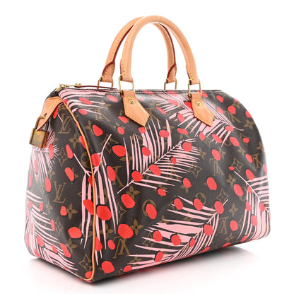 Louis Vuitton Monogram Jungle Dots Speedy 30 Sugar Pink Poppy 3 of 14