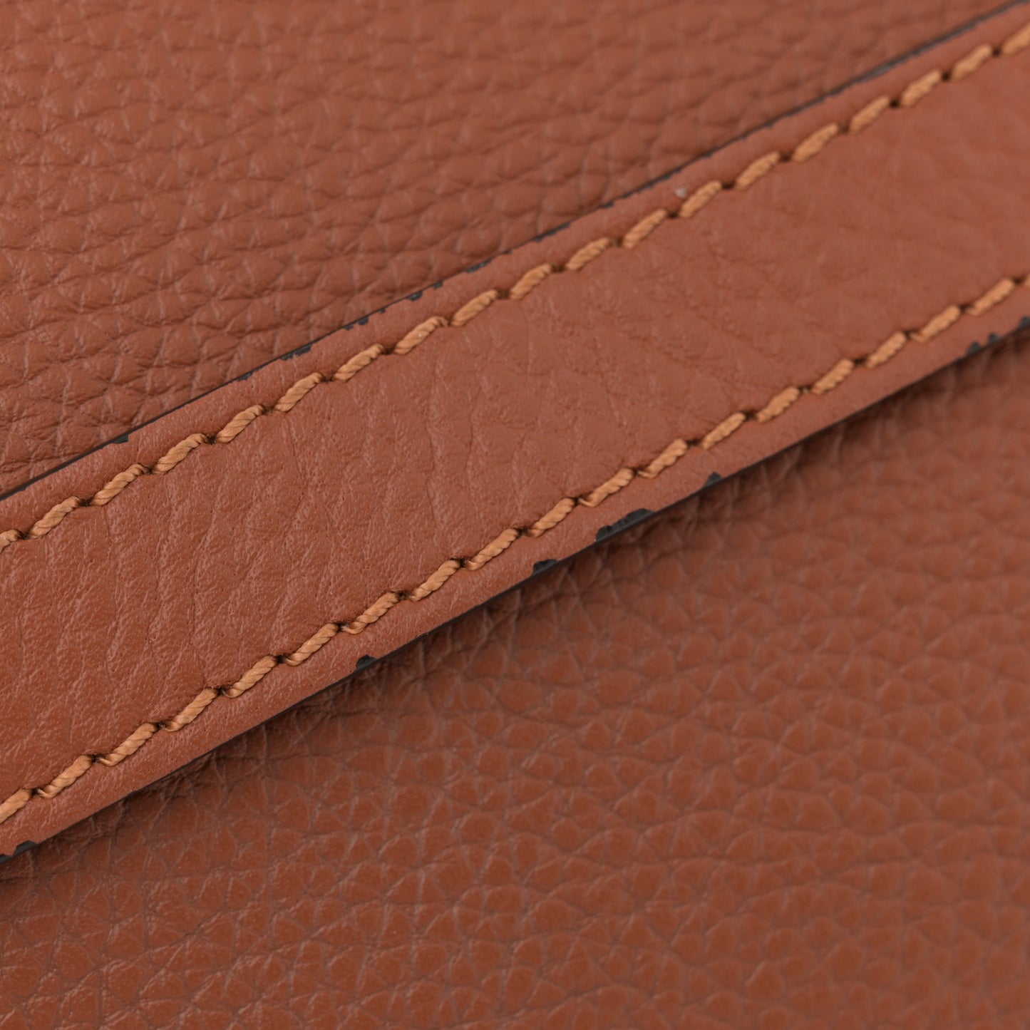 Calfskin Medium Marcie Satchel Tan