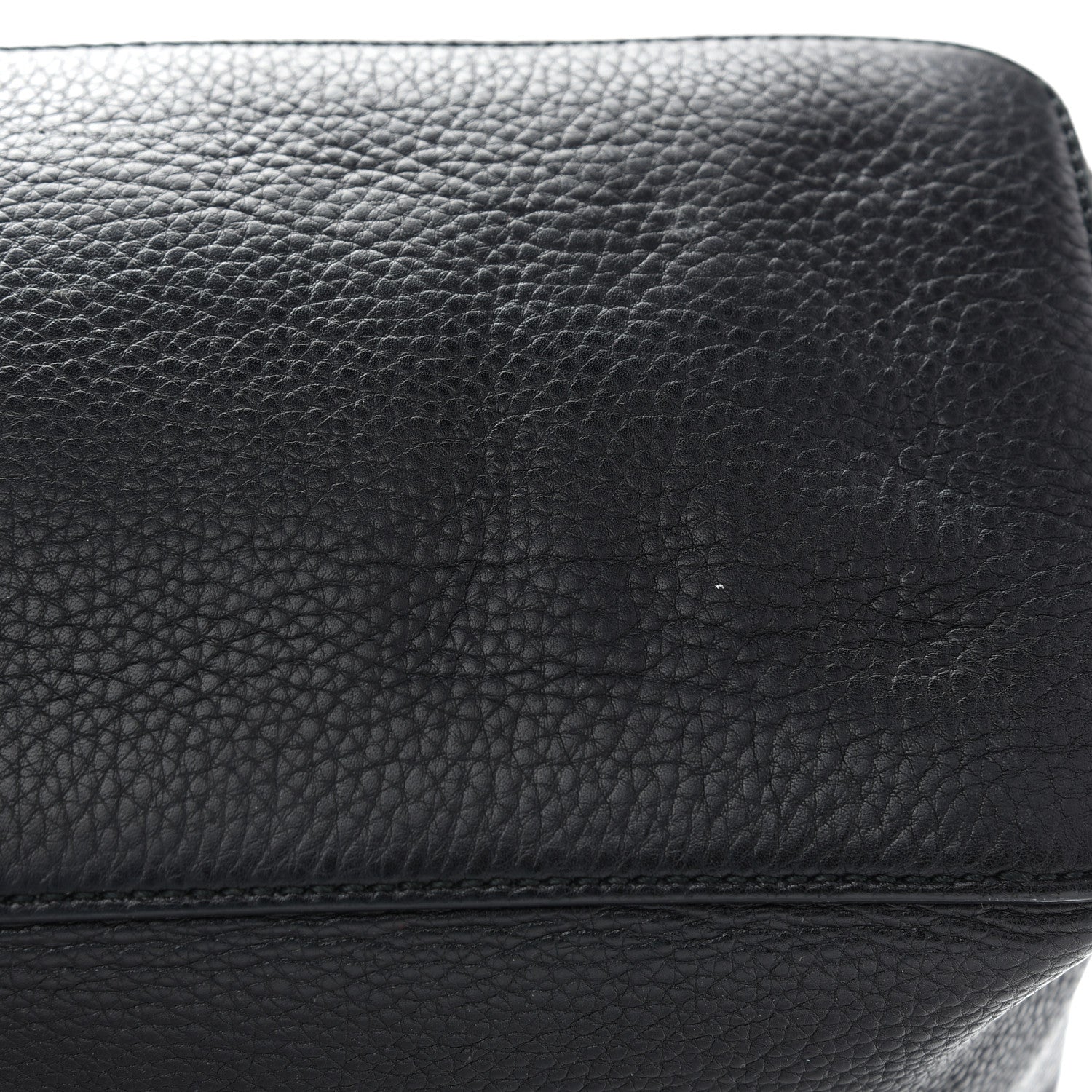 Gucci Pebbled Calfskin Large Soho Hobo Black 14 of 17