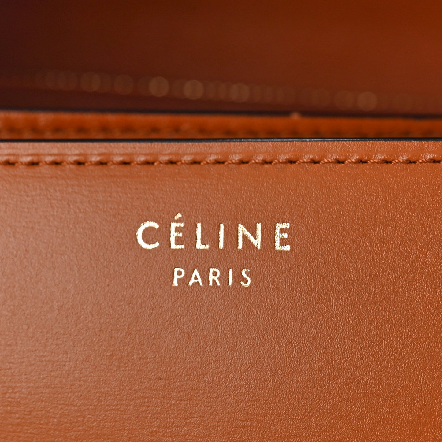 Box Calfskin Medium Classic Box Flap Bag Tawny