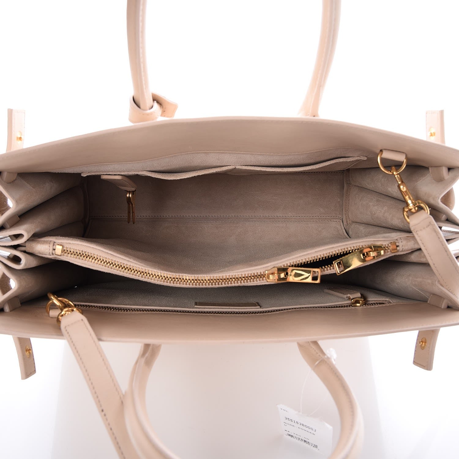 Saint Laurent Calfskin Small Sac De Jour Nude Powder 6 of 8