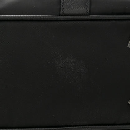 Prada Tessuto Nylon Saffiano Metal Triangle Logo Work Bag Black 14 of 14
