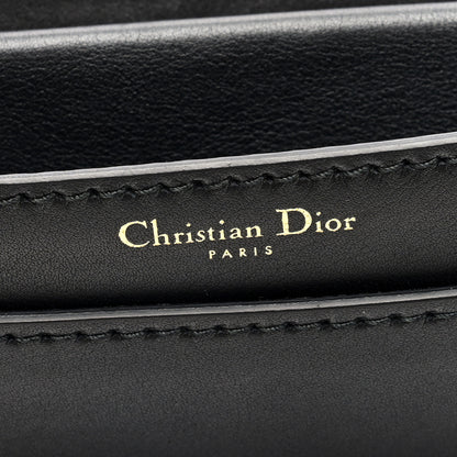 Christian Dior Calfskin Bead Embroidered J Adior Chain Flap Bag Black Multicolor 6 of 9