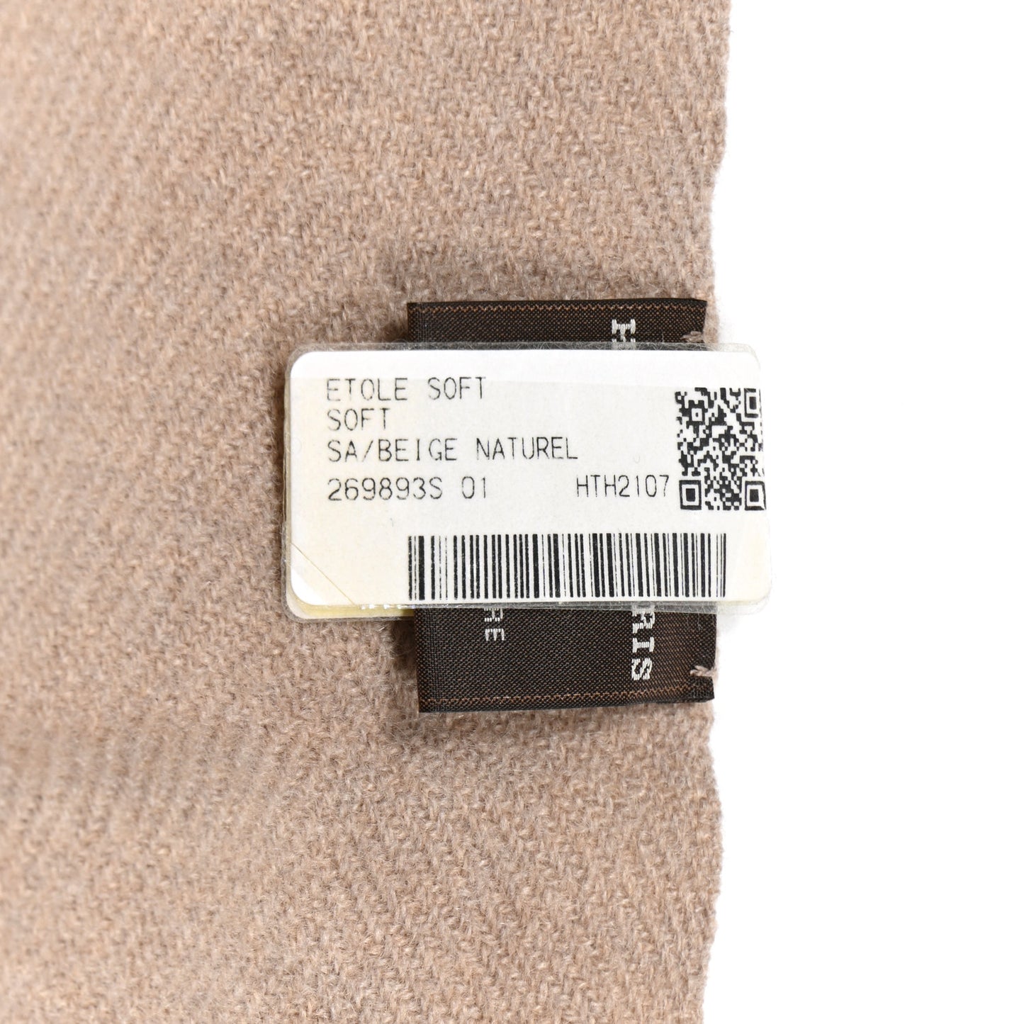 Cashmere Silk New Libris Stole Beige Naturel