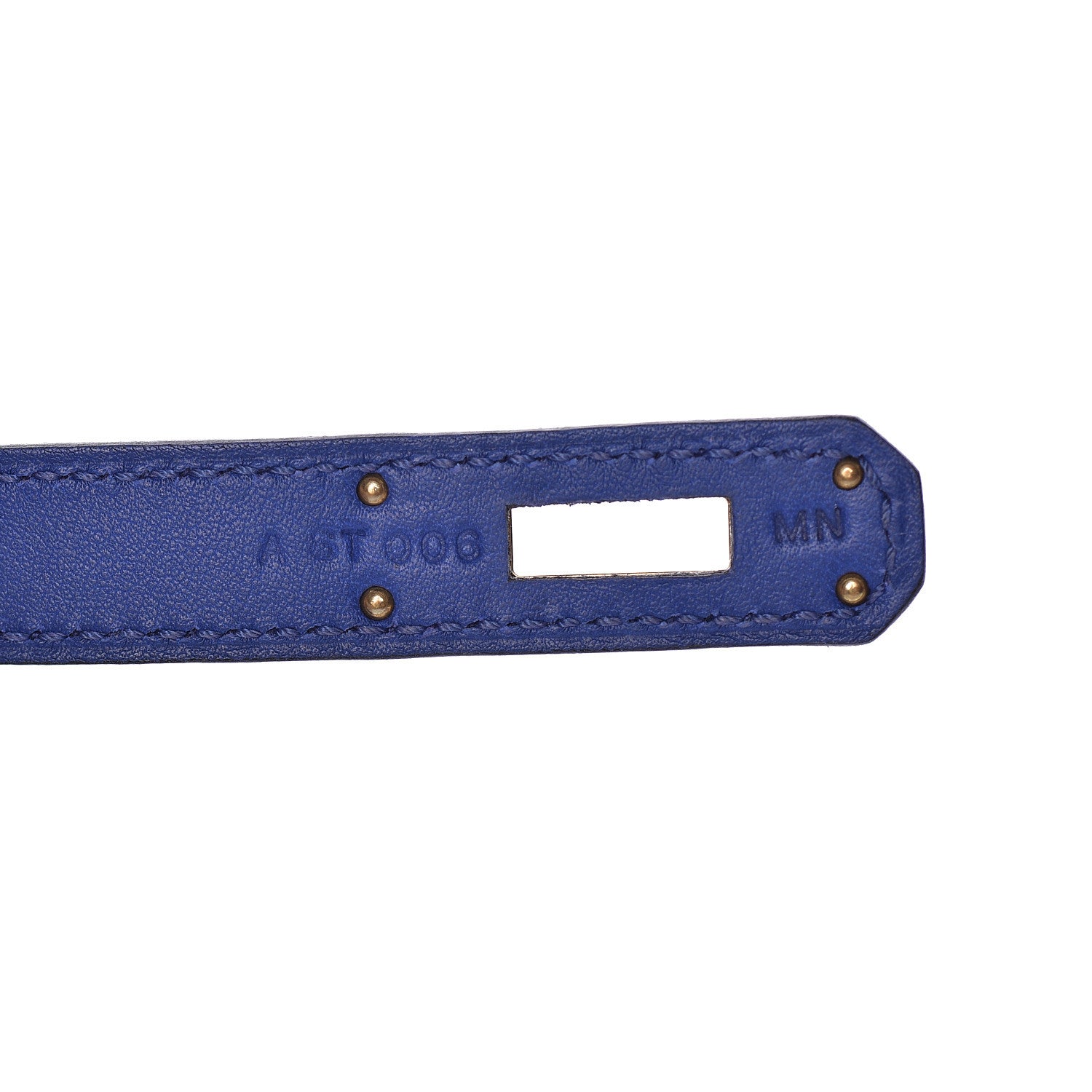 Hermes Swift Kelly Cut Clutch Pochette Bleu Electrique 19 of 26