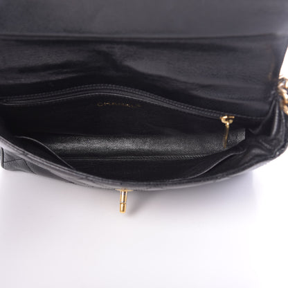 Chanel Caviar Quilted Medium Single Flap Black 5 of 12